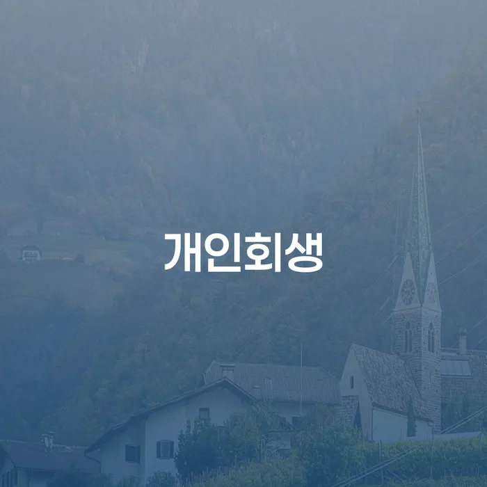 개인회생 개인회생으로 해결 추천하는 변호사