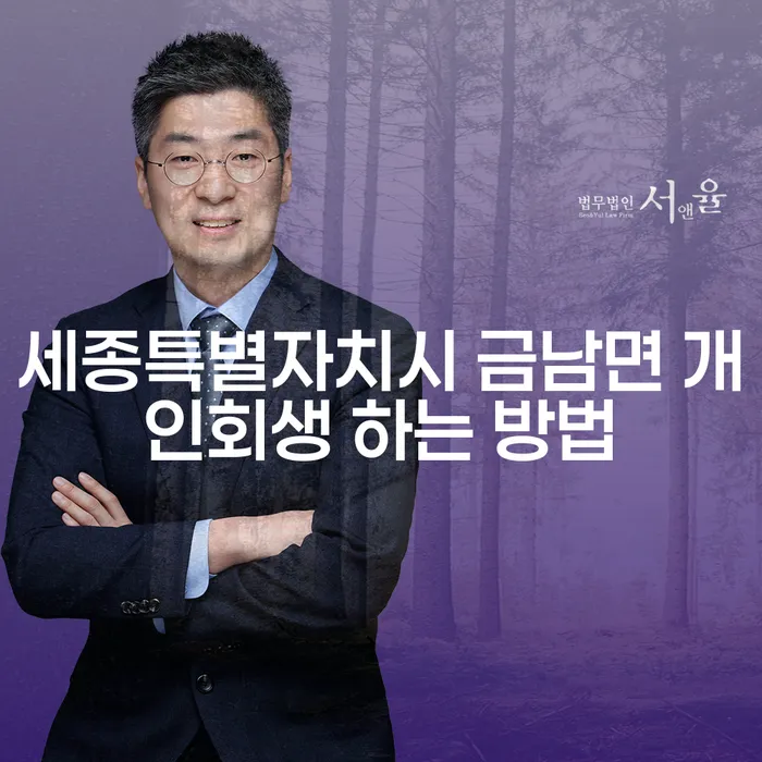 세종특별자치시 금남면에서 개인회생을 하는 방법은 무엇일까요?